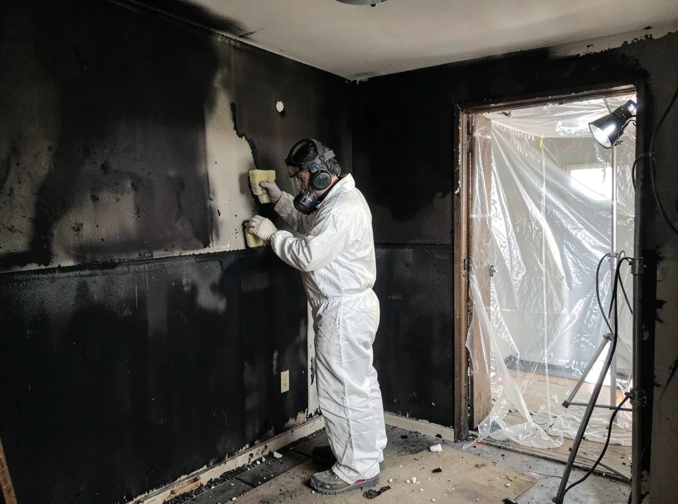 Fire Damage Restoration company in Low Moor, VA